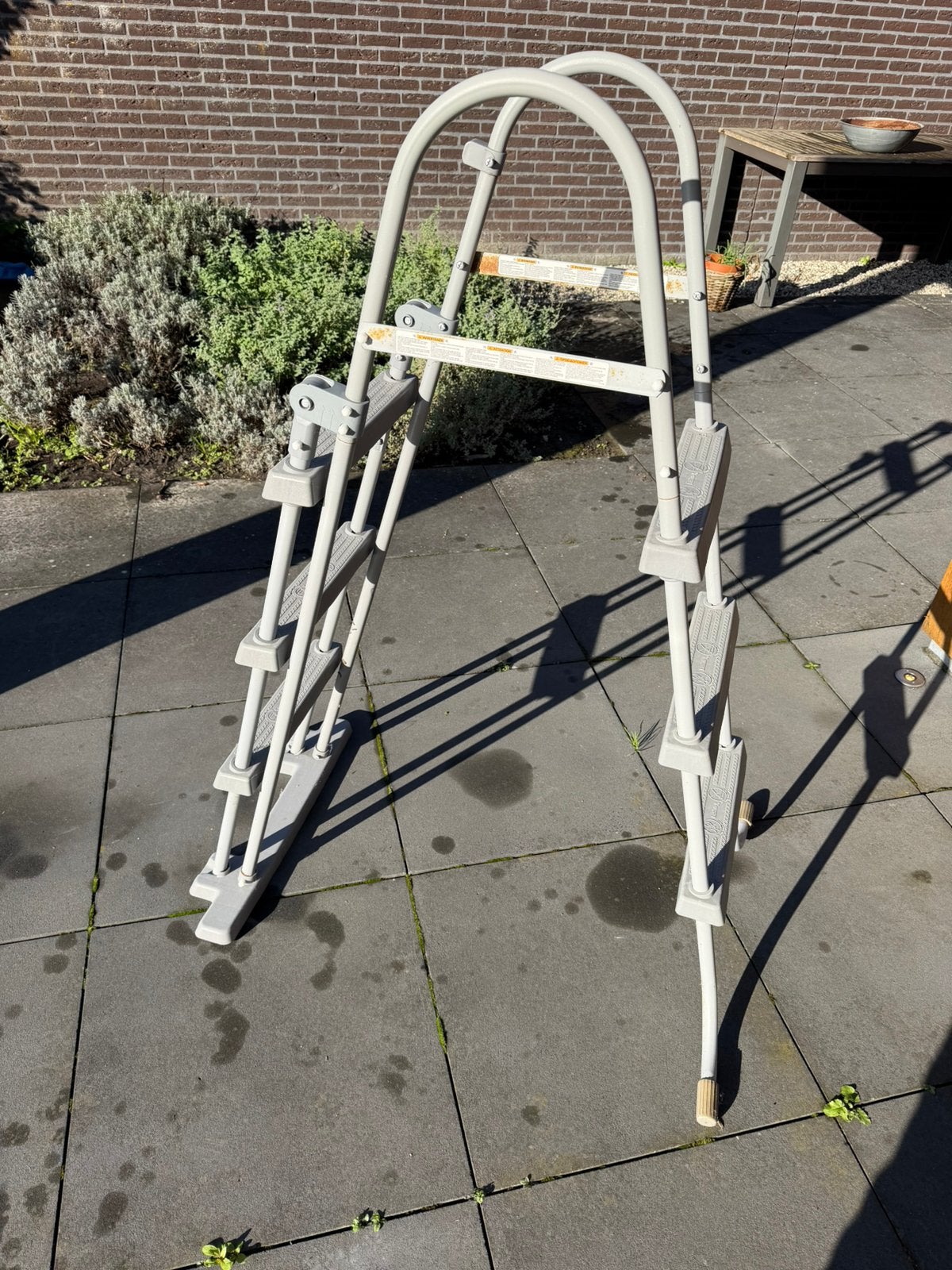 Zwembad trap - gratis afhalen, Tuin en Terras, Ophalen, Gebruikt, Ladder