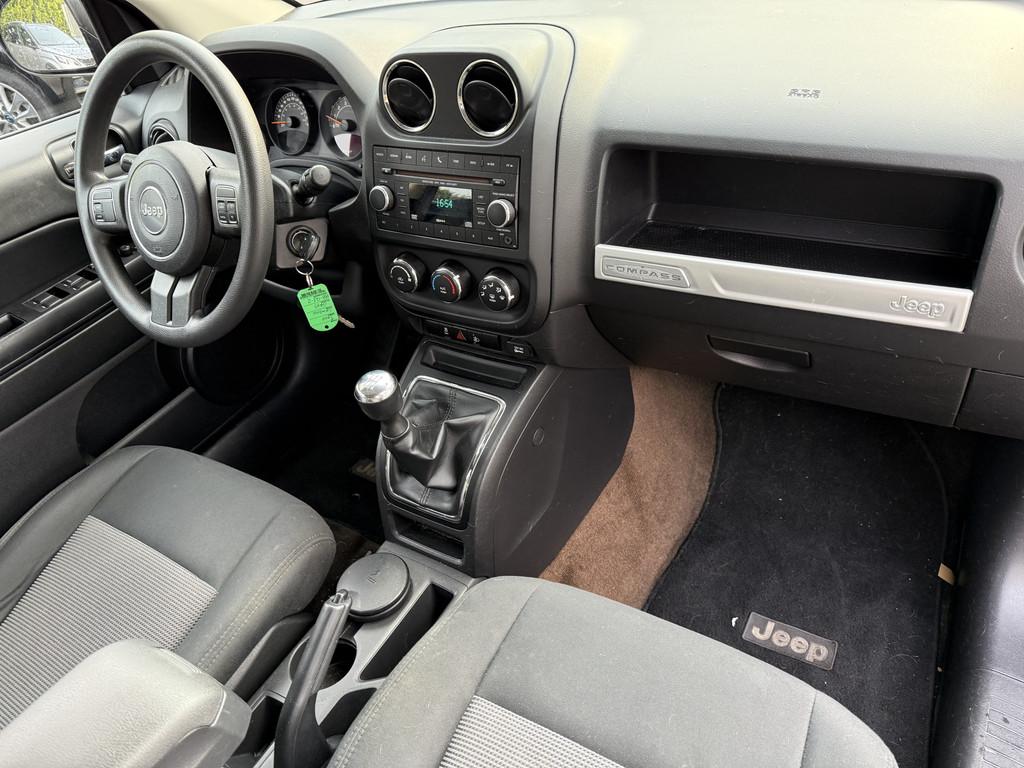 Jeep Compass 2.0 Sport M/T 115kW, Airco | Trekhaak, 1998 cc, Gebruikt, Euro 6, Compass