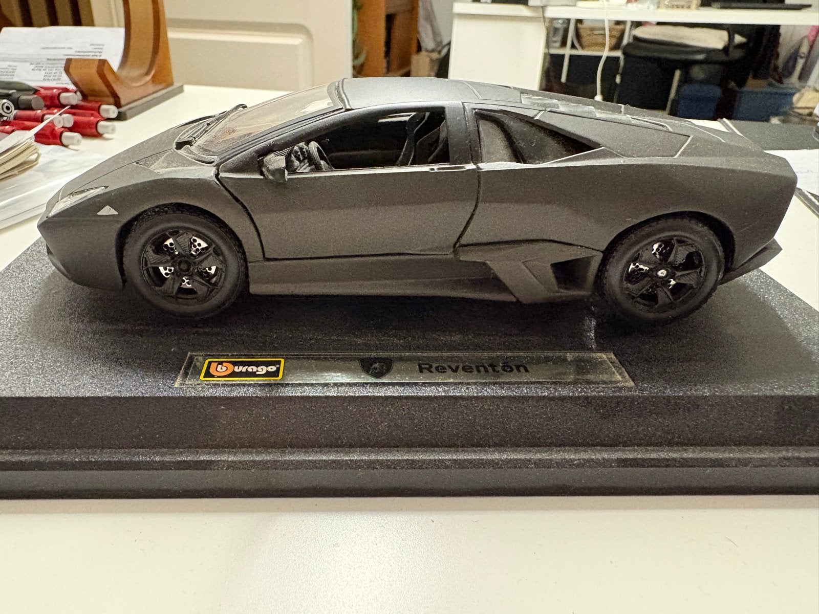 Burago Lamborghini Reventón Modelauto 1:18, Ophalen of Verzenden, Zo goed als nieuw, Overige typen