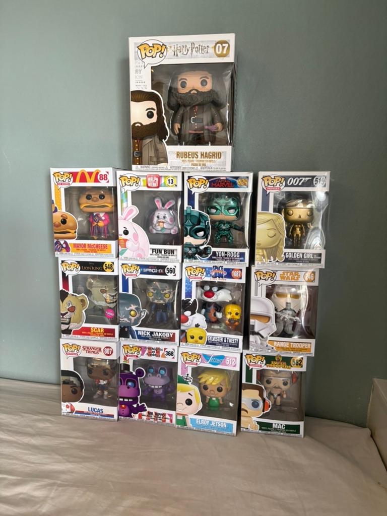 Grote collectie Funko Pop! figuren (15 stuks), Ophalen of Verzenden, Nieuw