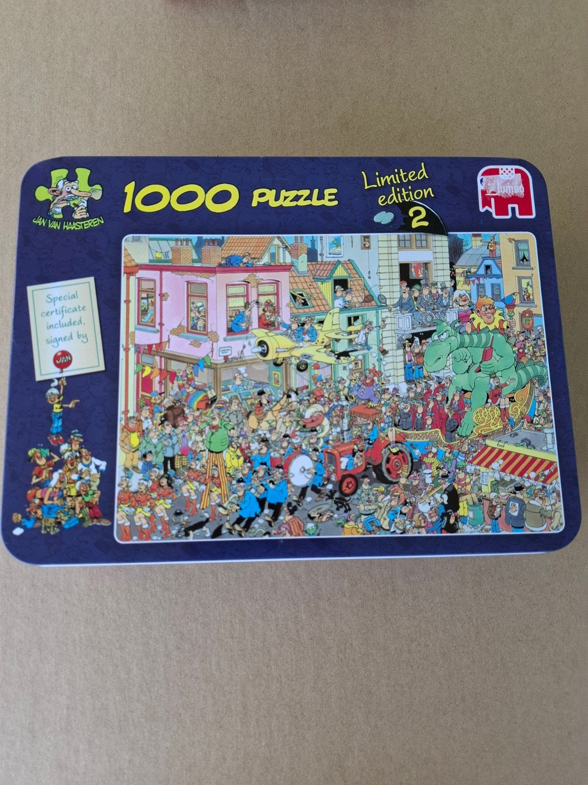 Jan van Haasteren 1000 stukjes Limited Edition 2, Hobby en Vrije tijd, Denksport en Puzzels, Ophalen of Verzenden, 500 t/m 1500 stukjes