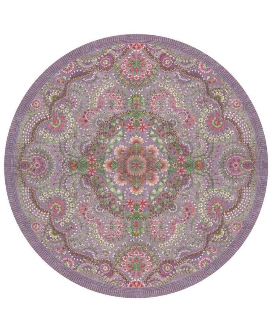 Rond kleed Pip Studio Lila, Huis en Inrichting, Ophalen, Paars, Rond, 200 cm of meer