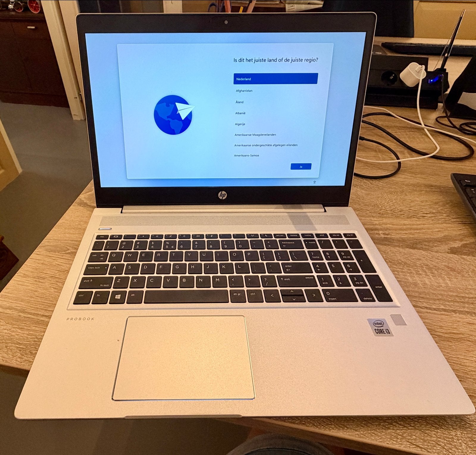 HP ProBook 450 G7 Laptop - Zo goed als nieuw, 256 GB, 2 tot 3 Ghz, 8 GB, Ophalen of Verzenden