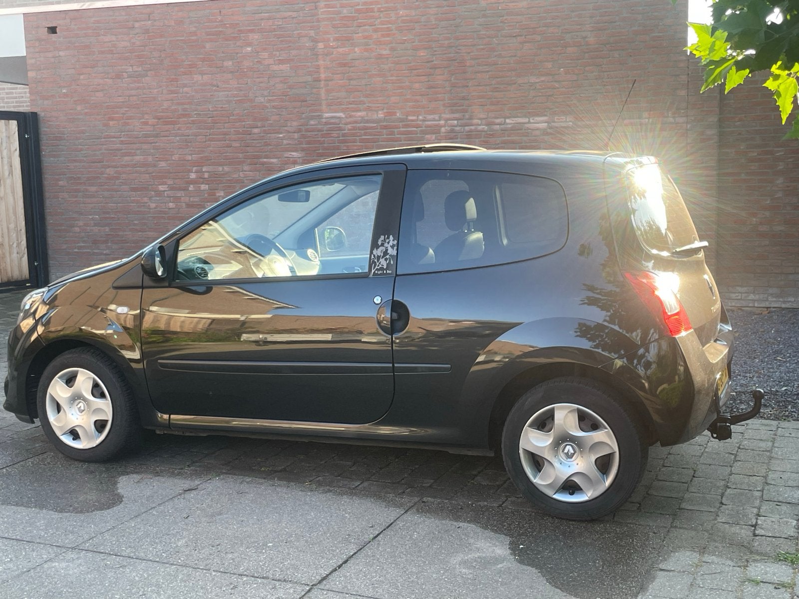 Renault Twingo Night and Day  1.2 16V 2009 zwart, Auto's, Renault, Particulier, Twingo, Benzine, C, Hatchback, Handgeschakeld