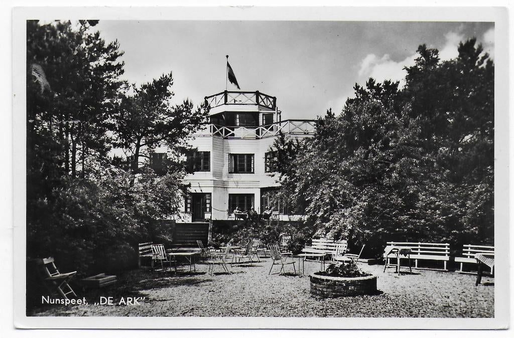 Nunspeet De Ark gelopen Ansichtkaart ( B7319 ), Ophalen of Verzenden, 1960 tot 1980, Gelopen, Gelderland
