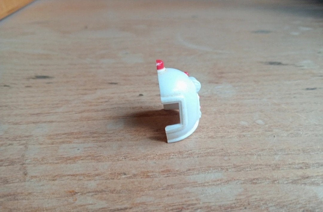 Ghostbusters vintage egon spengler figuur helm LEFT half, Ophalen of Verzenden, Gebruikt