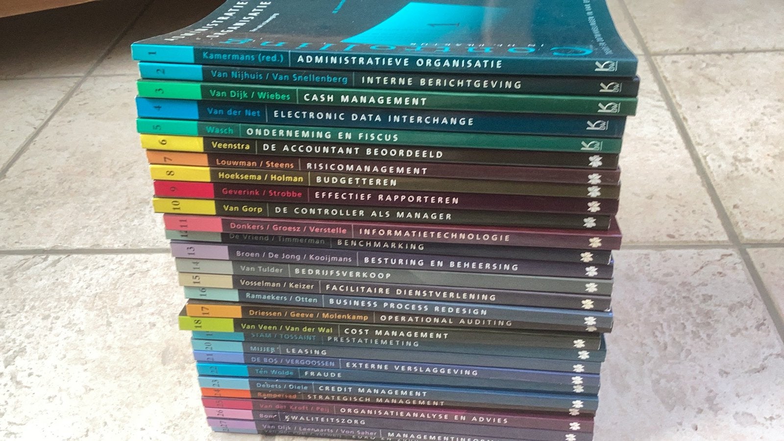 Boekenserie Controlling in de Praktijk (28 delen), Ophalen of Verzenden, Zo goed als nieuw, Accountancy en Administratie