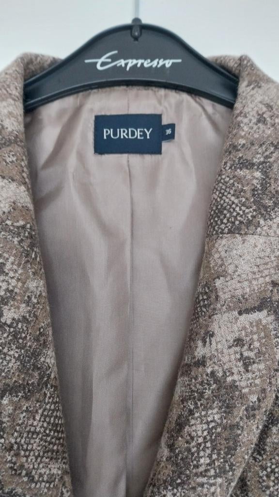 Purdey jasje 36, Kleding | Dames, Purdey, Ophalen, Zo goed als nieuw, Maat 36 (S)
