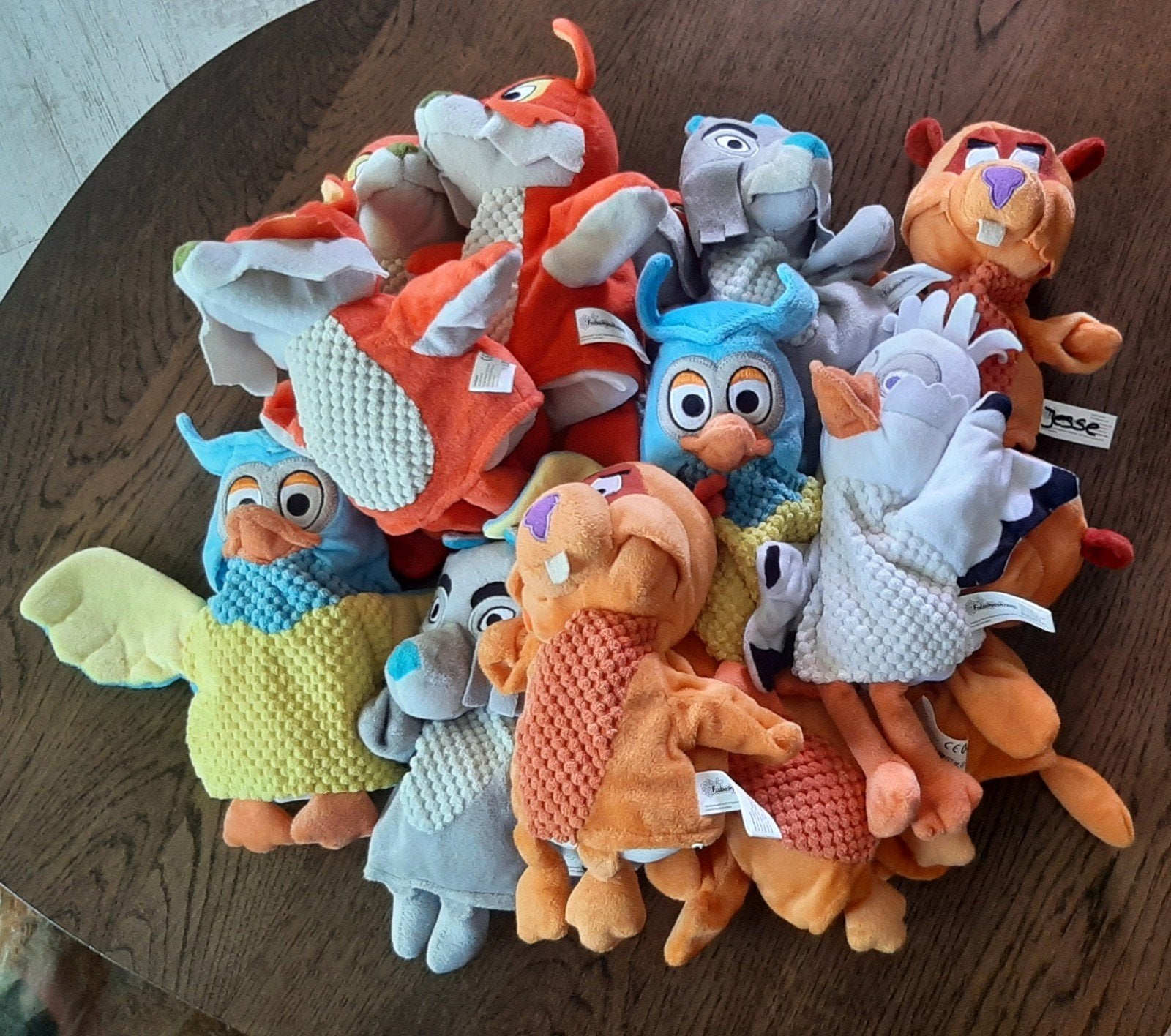 Handpoppen poppenkastpoppen de fabeltjeskrant, Verzamelen, Ophalen of Verzenden, Gebruikt