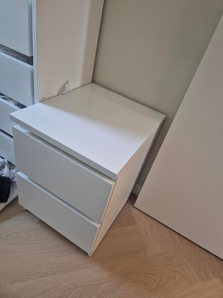 Ikea Nachtkastje zo goed als nieuw, Doos, Minder dan 35 cm, Ophalen of Verzenden, Zo goed als nieuw