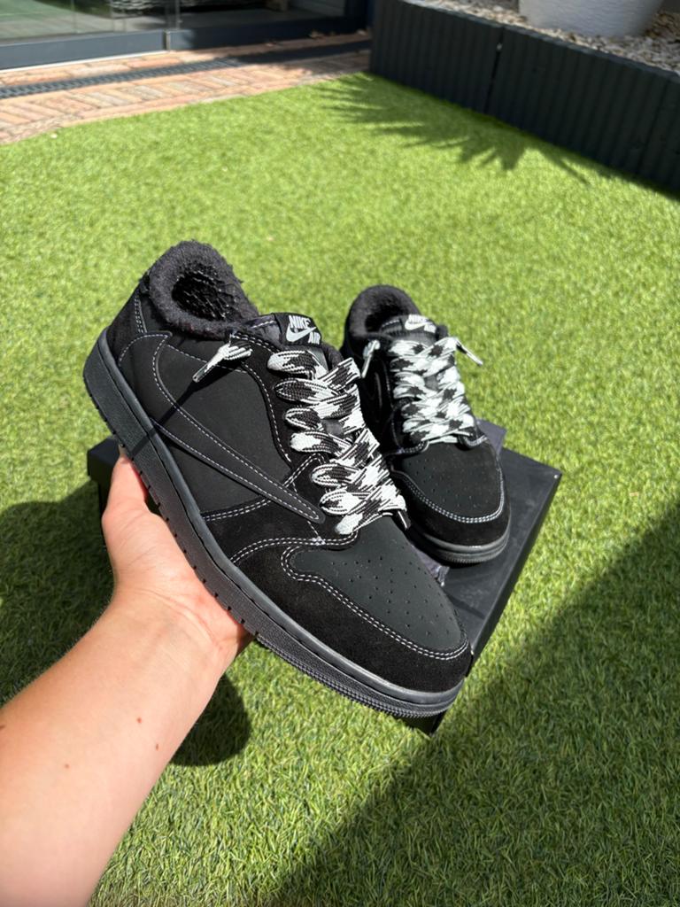 Nike Air Jordan 1 Low OG SP Travis Scott Black Phantom, Kleding | Heren, Schoenen, Zwart, Nieuw, Ophalen of Verzenden, Sneakers of Gympen