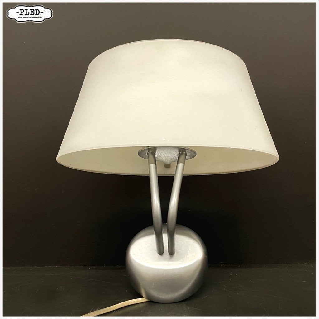 Vintage Foscarini Vitt wandlamp, mat glas en metaal, Huis en Inrichting, Overige merken, Gebruikt, Foscarini, Glas
