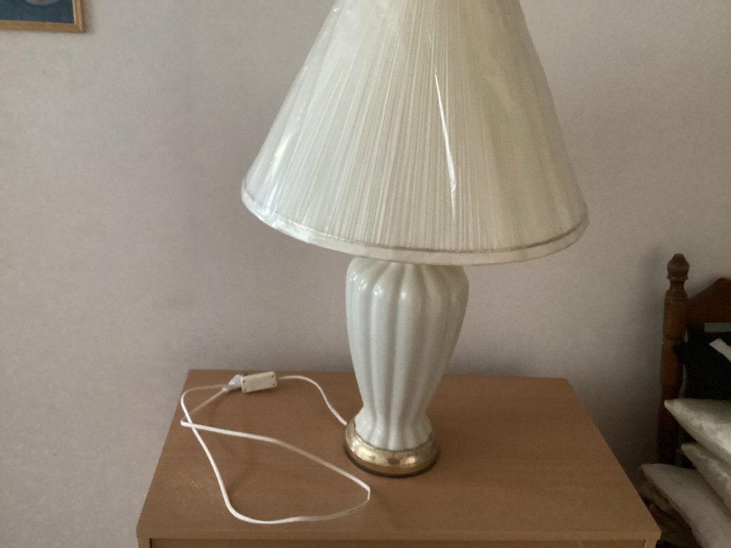 Nieuwe grote tafellamp, Textiel, Nieuw, Met schakelaar, Schemerlamp