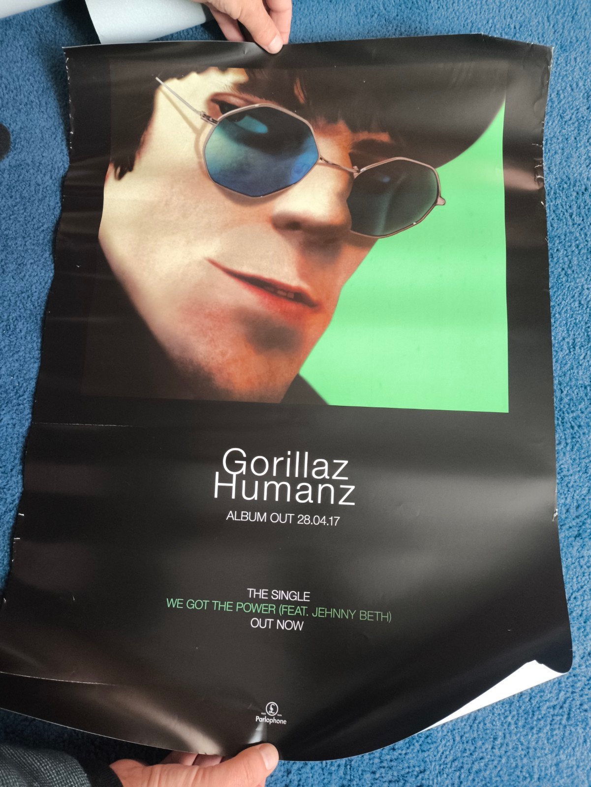 E Gorillaz Humanz Album Promotie Poster, Ophalen, A1 t/m A3, Muziek, Rechthoekig Staand