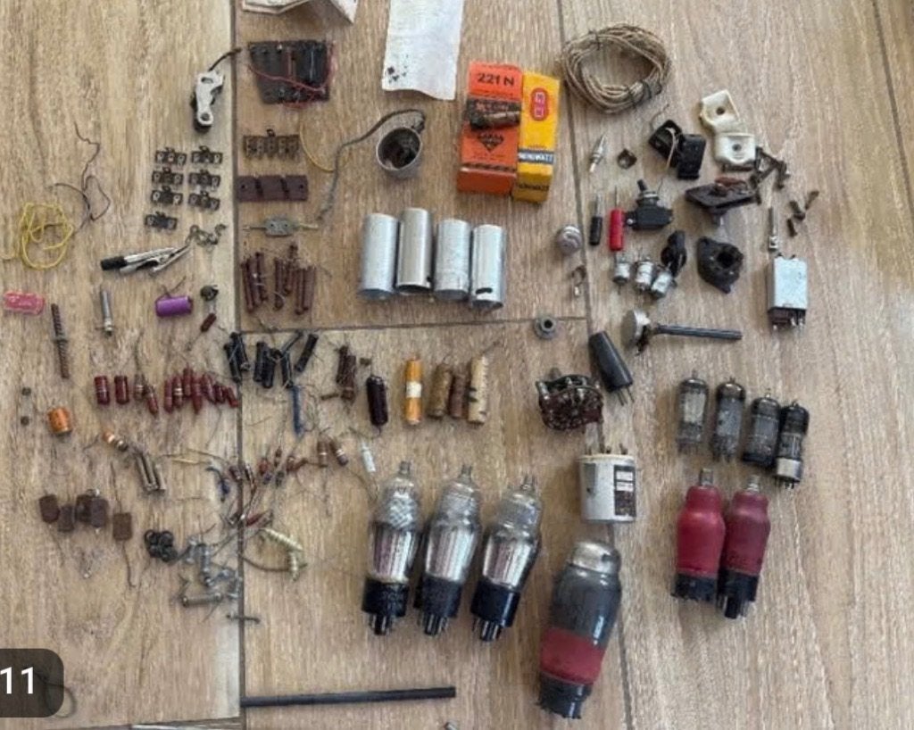 Vintage radiobuizen en elektronicaonderdelen, Ophalen of Verzenden