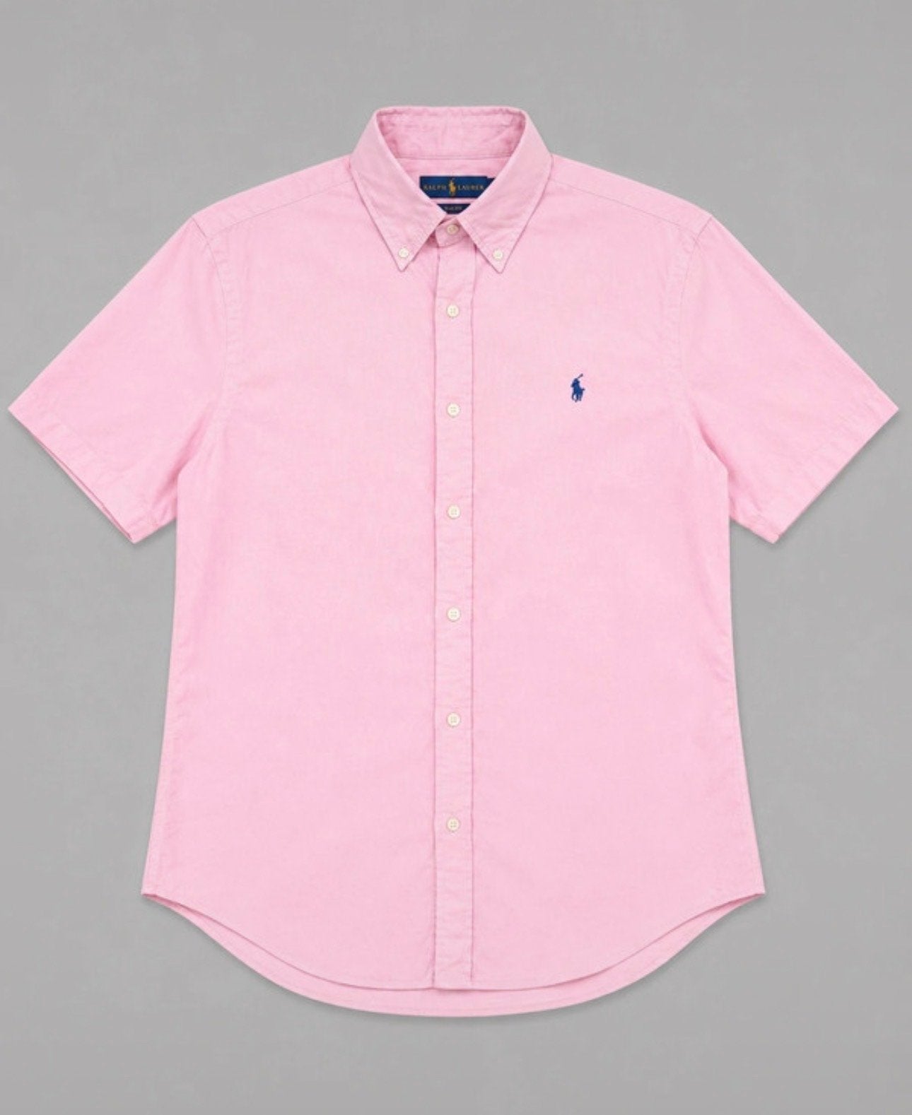 Ralph Lauren Slim Fit Polo Shirt Roze Maat M, Ophalen of Verzenden, Gedragen, Roze, Halswijdte 39/40 (M)