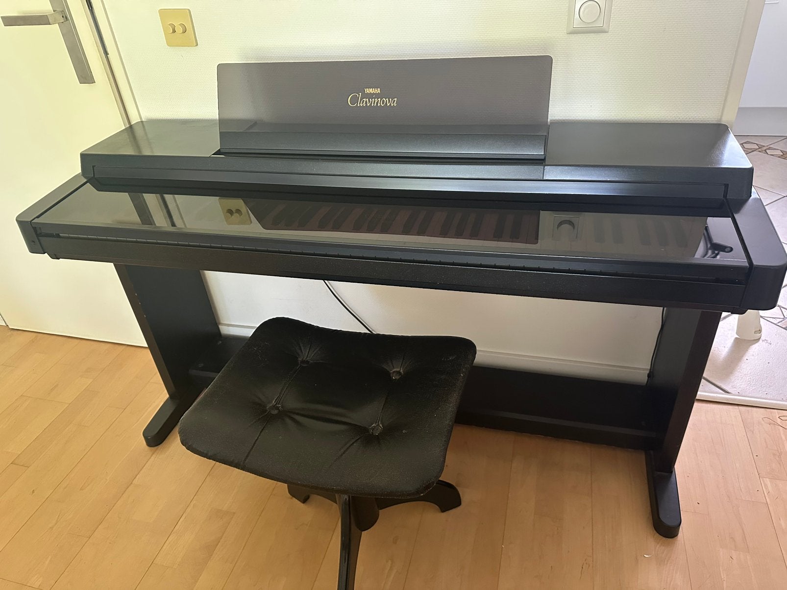 Yamaha Clavinova CLP-560 Digital Piano – Excellent Condition, Ophalen of Verzenden, Zo goed als nieuw, Zwart