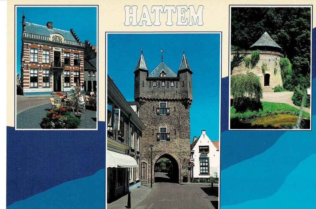 Hattem, Verzamelen, Ophalen of Verzenden, 1960 tot 1980, Gelopen, Gelderland