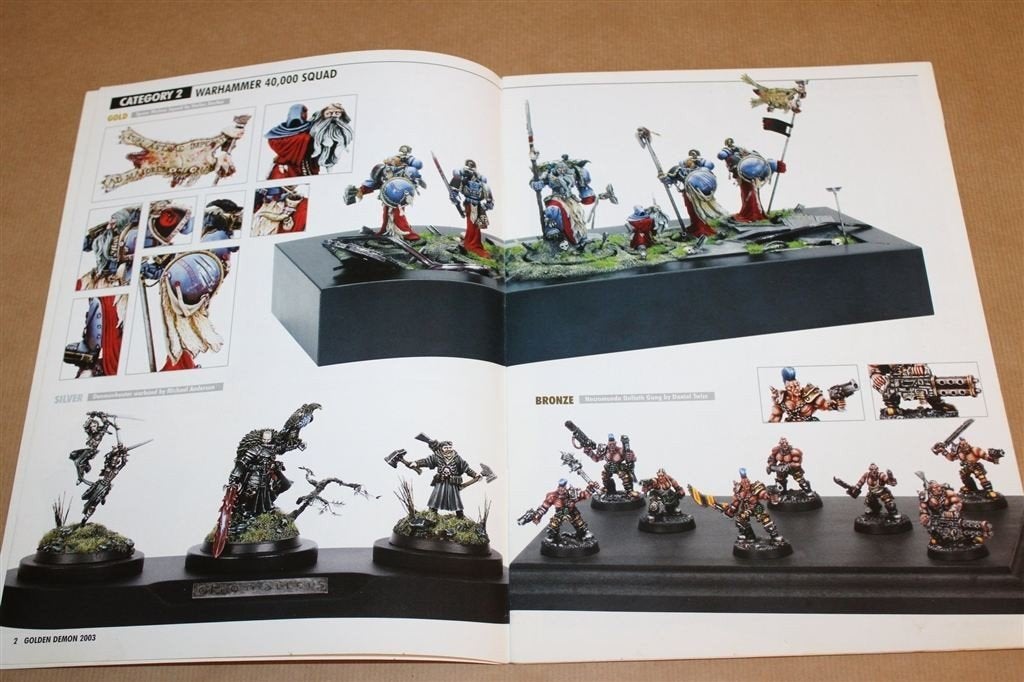 White Dwarf Golden Demon 2003 — Warhammer Winners, Gebruikt, -, Verzenden, -