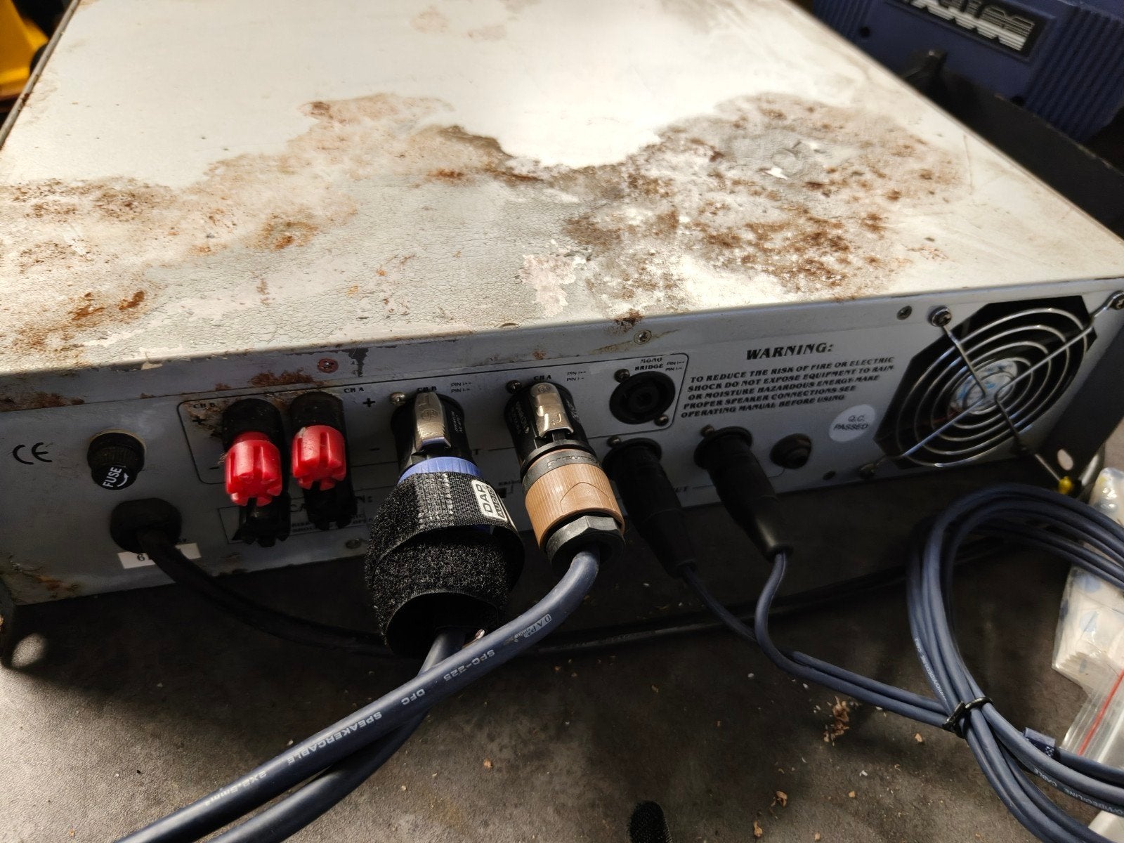 Futuretec X-1250 Professionele Eindversterker, Overige merken, Ophalen of Verzenden, 120 watt of meer, Gebruikt