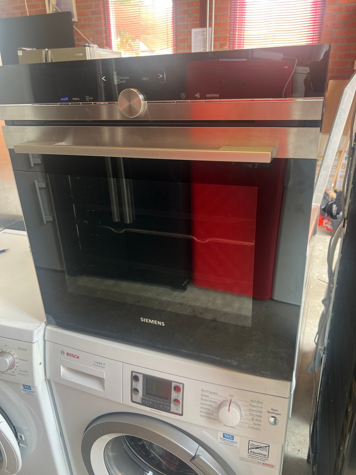 Siemens HB634GBS1/01 Inbouw Heteluchtoven - Zo goed als nieu, Witgoed en Apparatuur, Ophalen, Hete lucht, Siemens, Inbouw