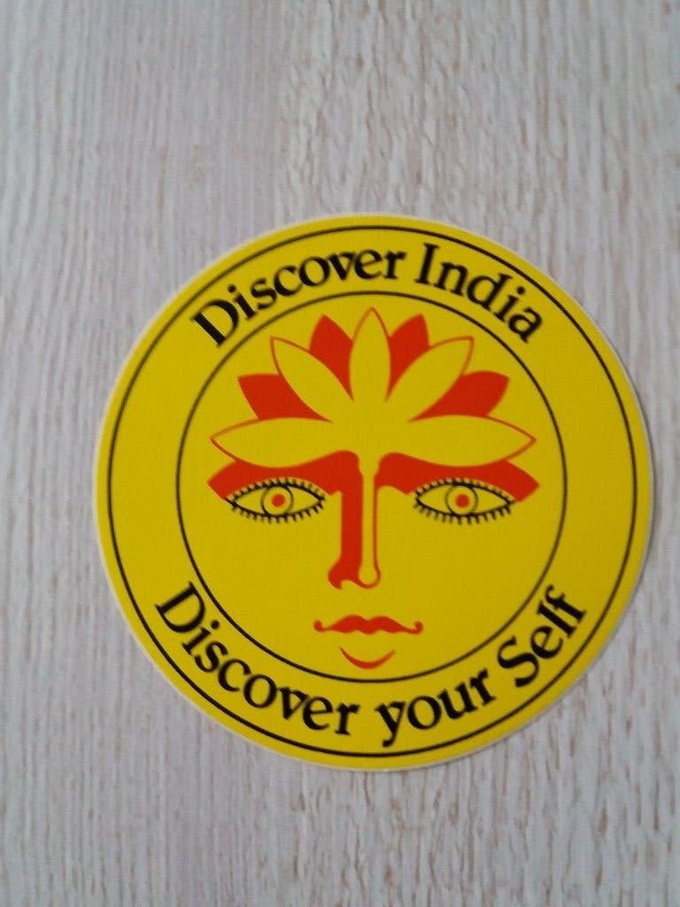 sticker Discover India Discover your Self, Ophalen of Verzenden, Zo goed als nieuw, Overige typen