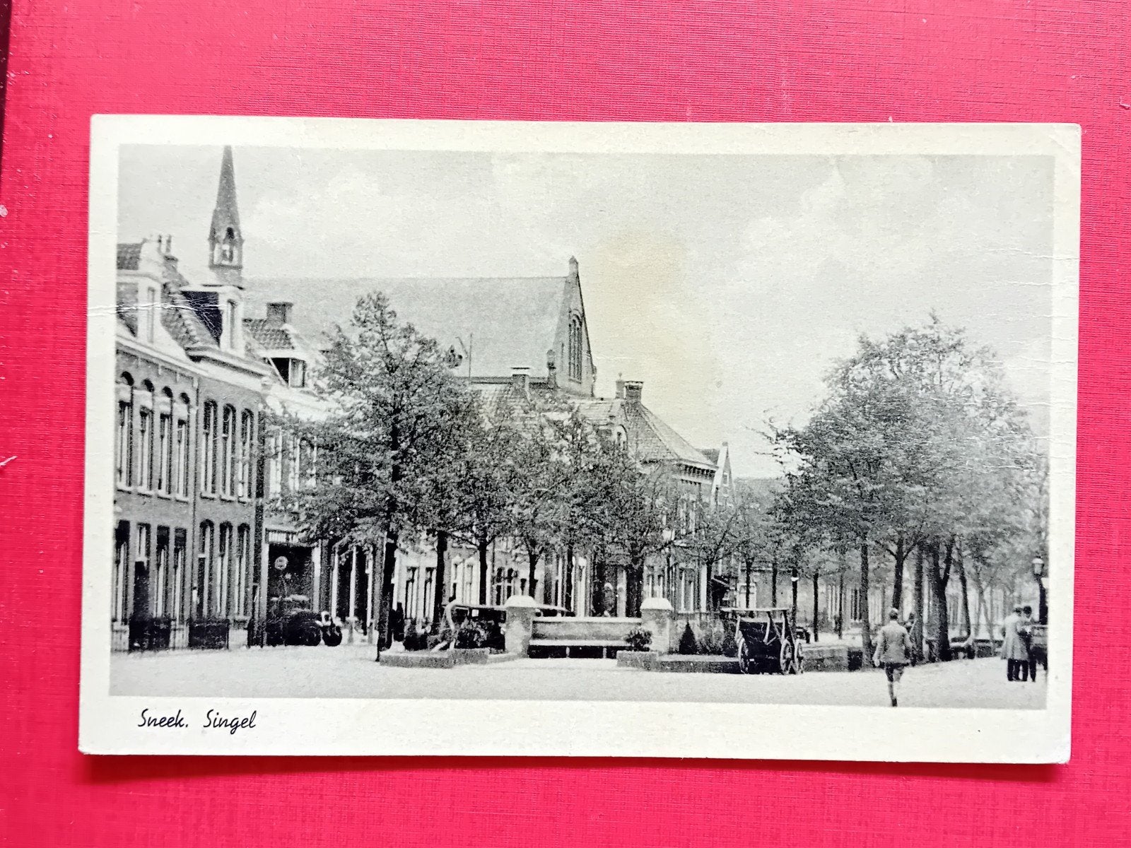 Ansichtkaart Sneek, Ophalen of Verzenden, Friesland