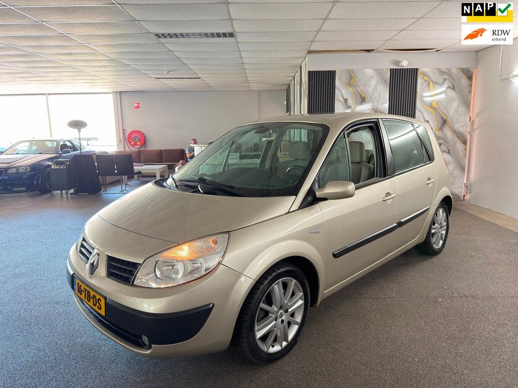 Renault Scénic 2.0-16V Dynamique Comfort Apk NieuwAutomaat,, 1998 cc, 135 pk, Beige, 4 cilinders