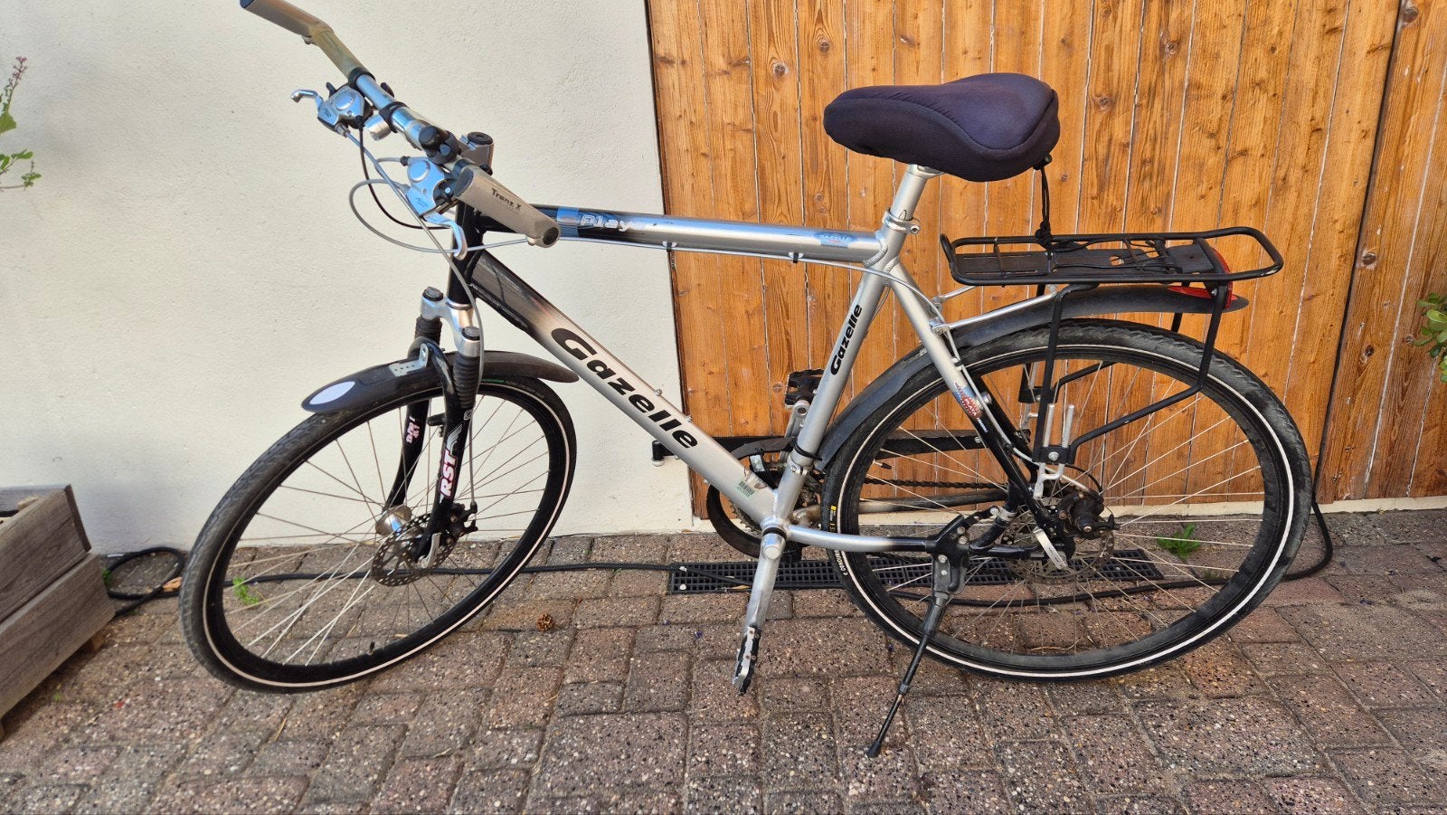 Gazelle Playa frame 56, Ophalen, Gebruikt, Meer dan 20 versnellingen, Schijfrem