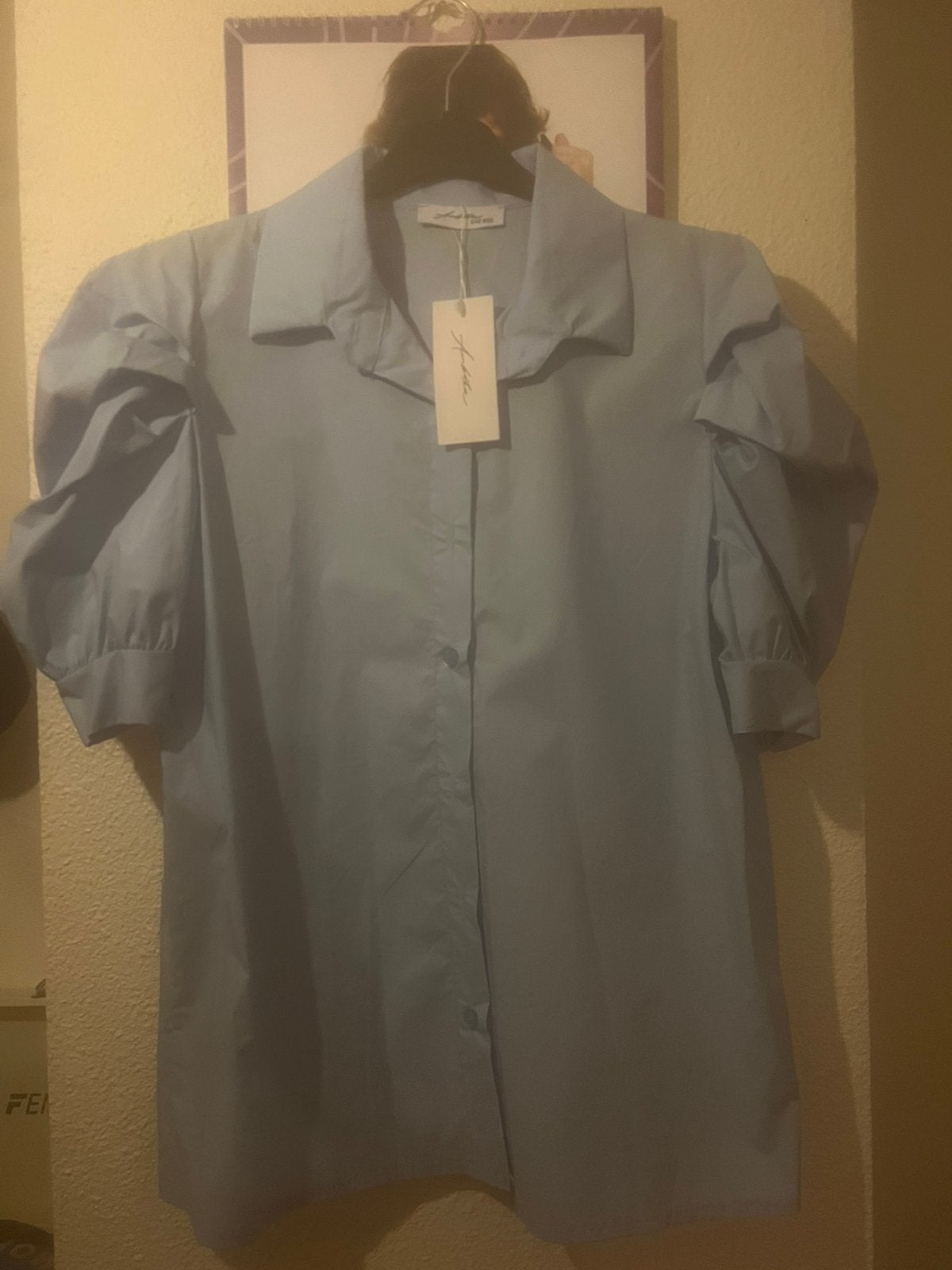 Ambika blouse one size, Ophalen of Verzenden, Nieuw, Maat 38/40 (M), Blauw