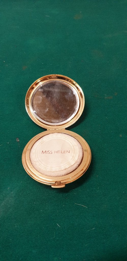 -	poederdoosje vintage, emirich germany, Ophalen of Verzenden