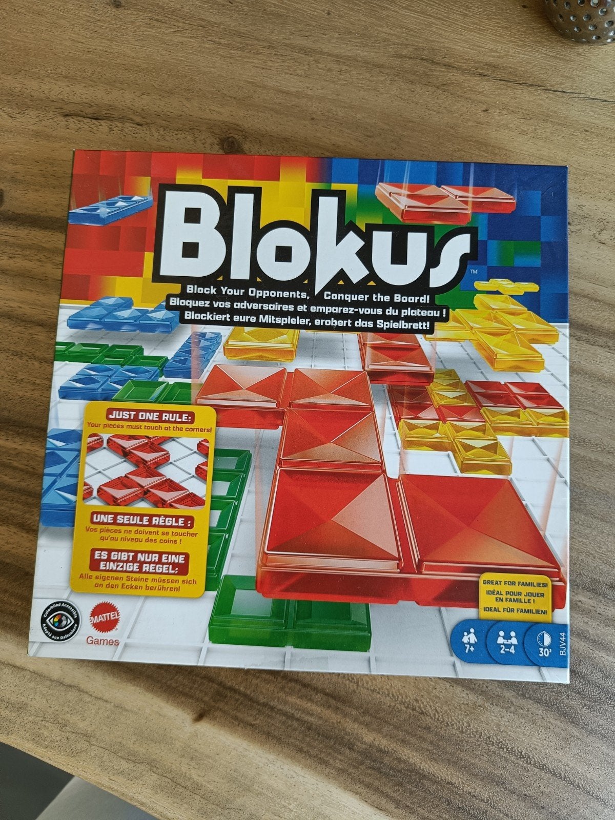 Blokus bordspel - Nieuw, Drie of vier spelers, Ophalen of Verzenden, Zo goed als nieuw, Mattel Games
