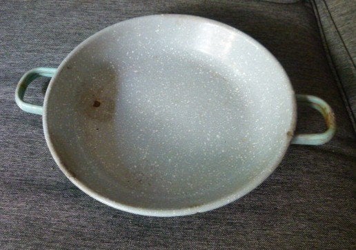 emaille pan, Ophalen of Verzenden