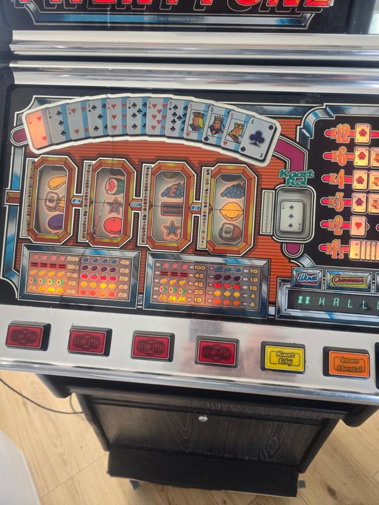 Vintage Barcrest Twenty One Fruitautomaat, Verzamelen, Overige munten, Ophalen, Gebruikt, Met sleutels