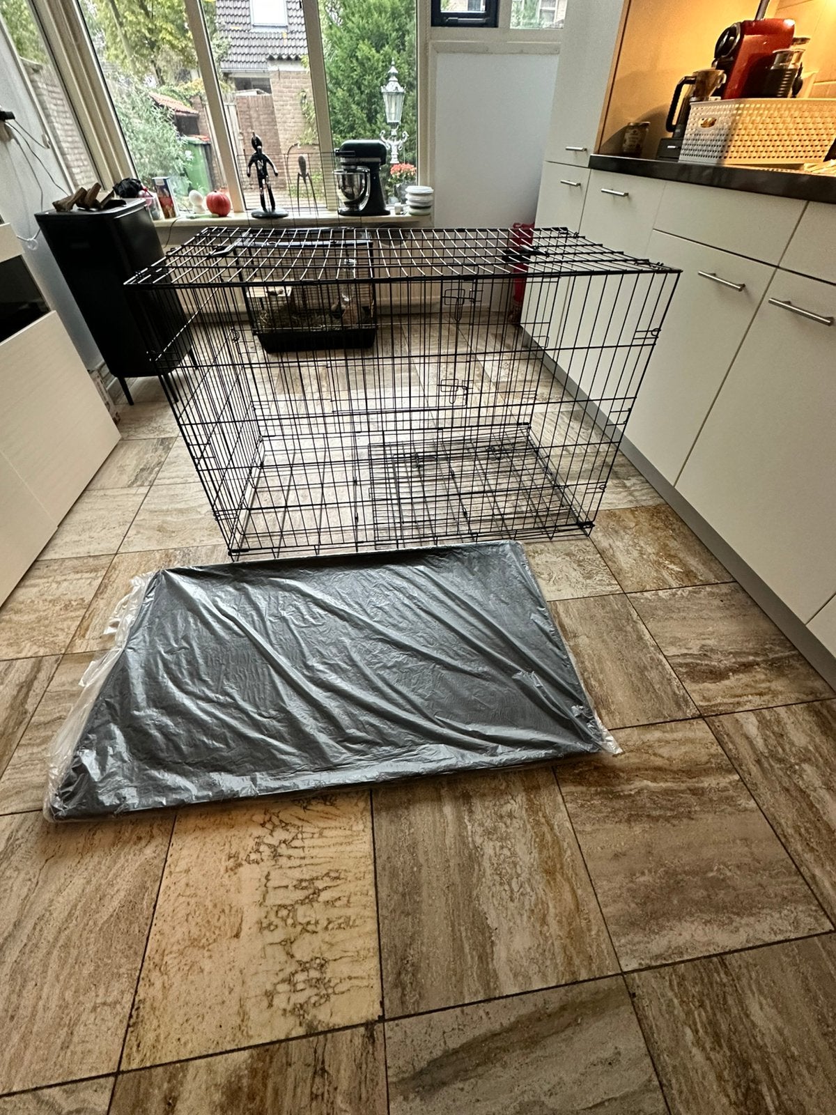 Hok feandrea voor honden 2 deuren L122xL74,5xH77.5, Ophalen of Verzenden, Nieuw