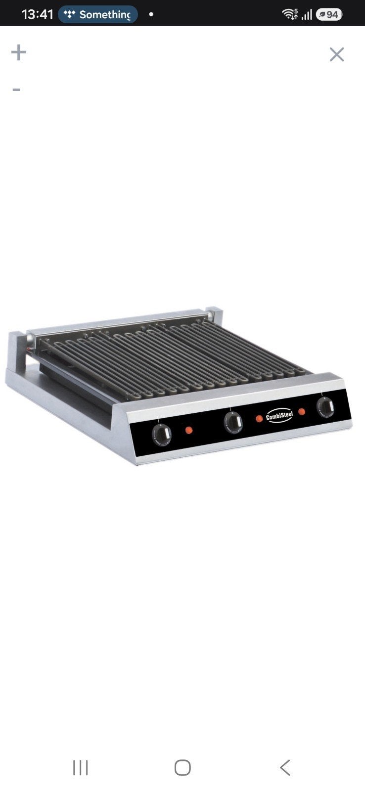 Combisteel Vapogrill 3 elementen, Zakelijke goederen, Horeca | Keukenapparatuur, Ophalen of Verzenden, Koelen en Vriezen