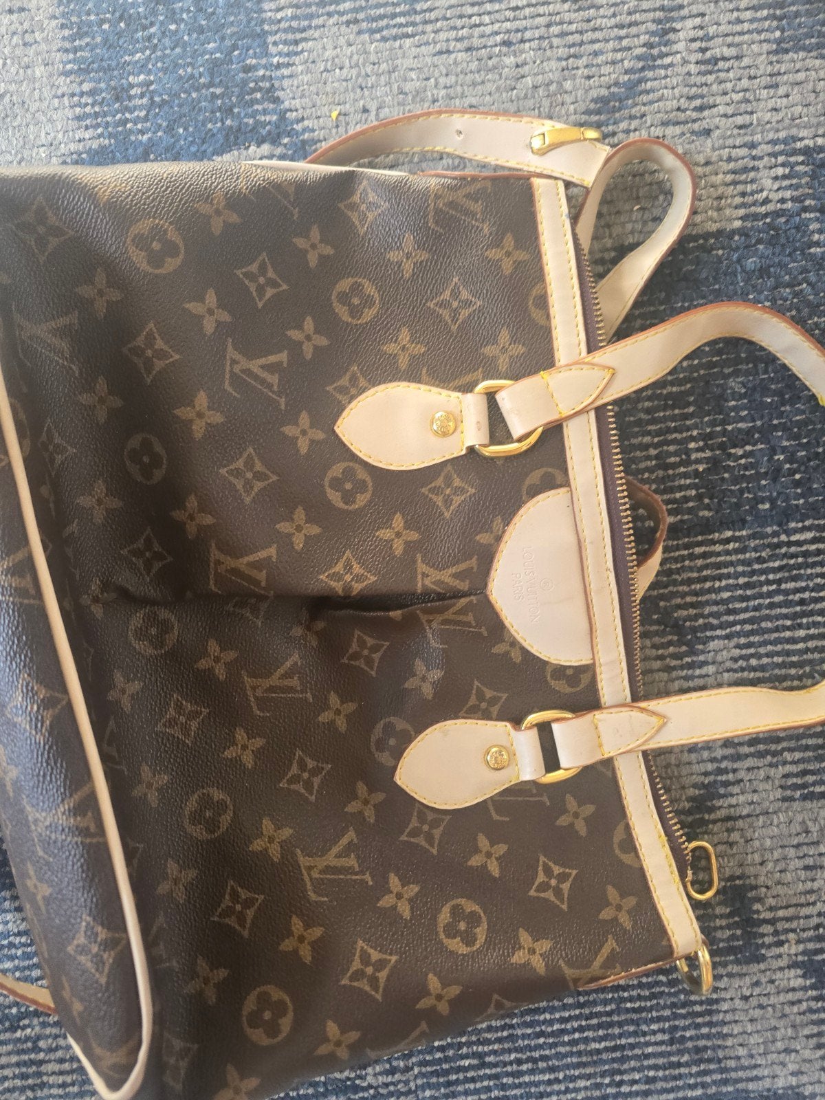 Louis Vuitton tas - Made in France, Sieraden, Tassen en Uiterlijk, Ophalen of Verzenden, Gebruikt, Bruin, Handtas