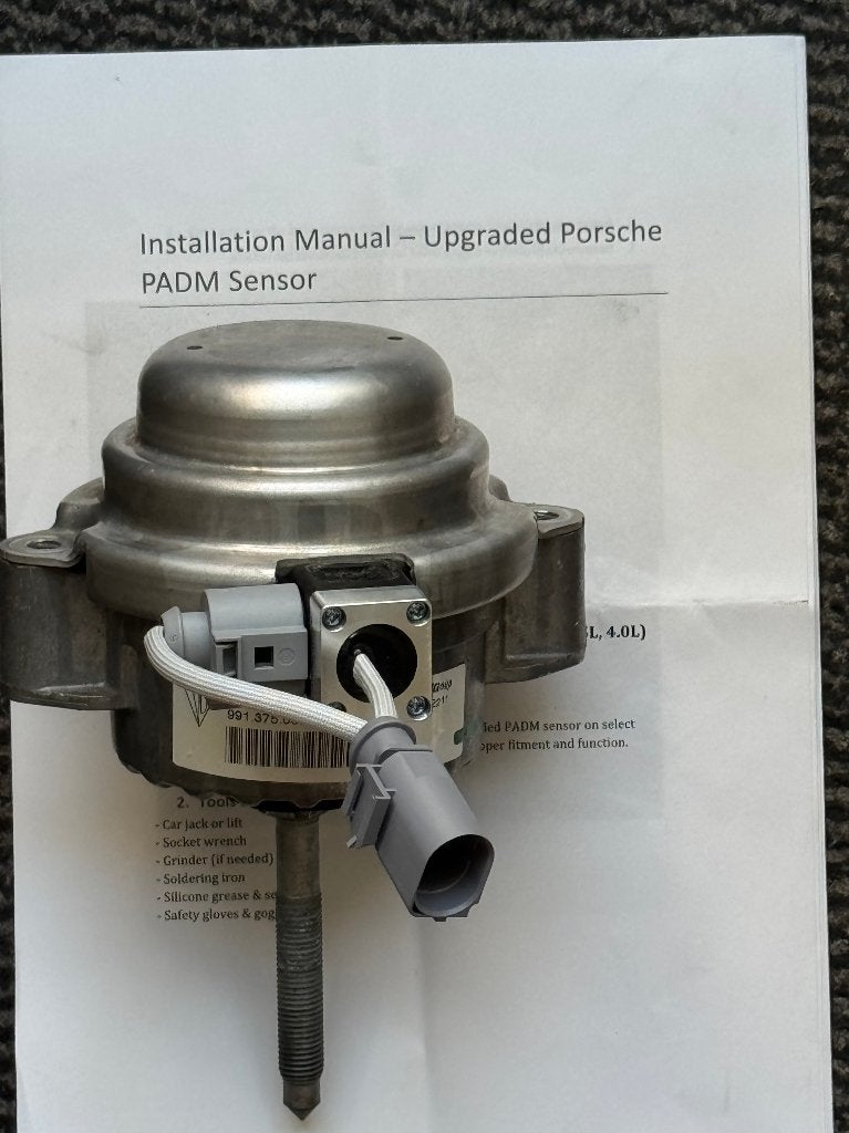 Porsche Dynamische Motorsteun 991 met verbeterde PADM sensor, Ophalen of Verzenden, Gebruikt, Porsche