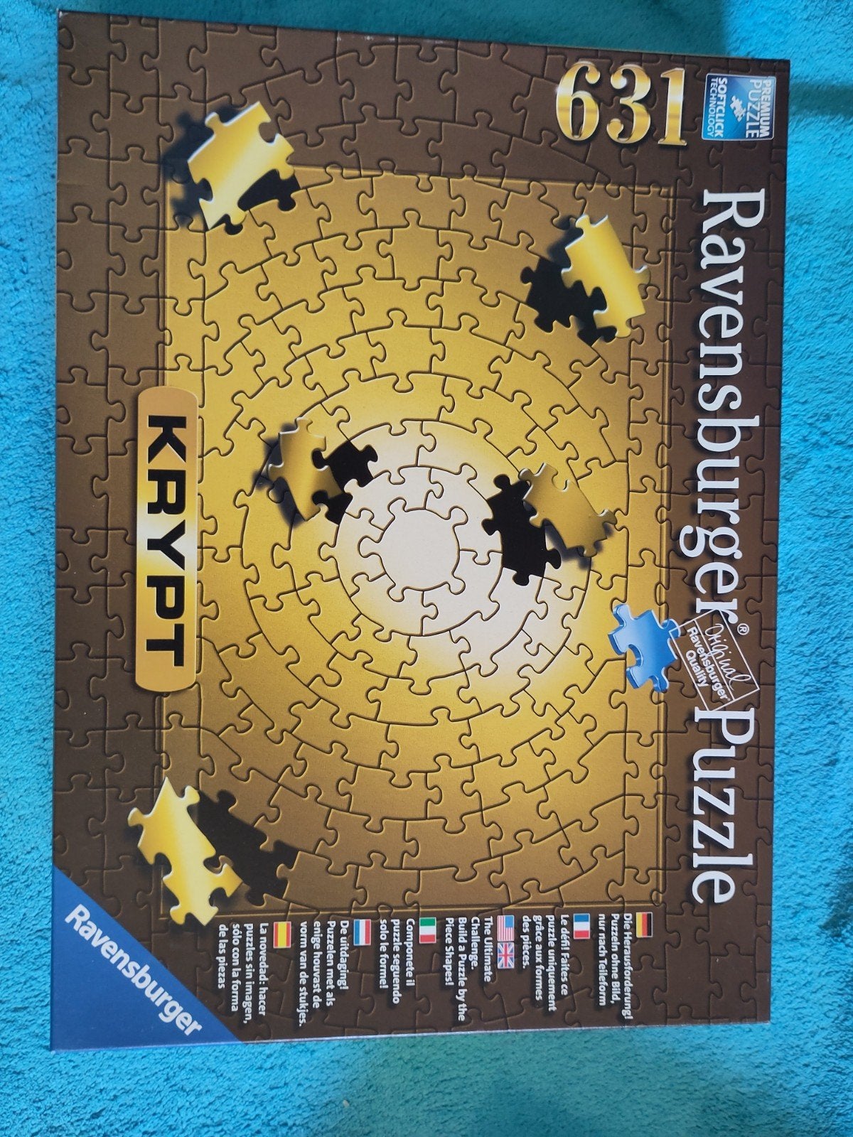 Krypt puzzel, Ophalen, Minder dan 500 stukjes