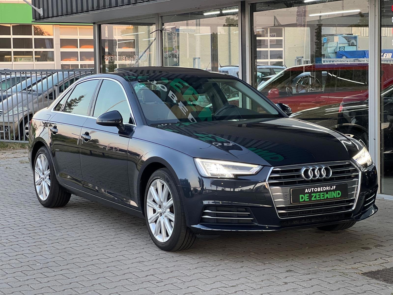 Audi A4 Limousine 1.4 TFSI Sport Lease Edition, Auto's, Gebruikt, Euro 6, 150 pk, Blauw