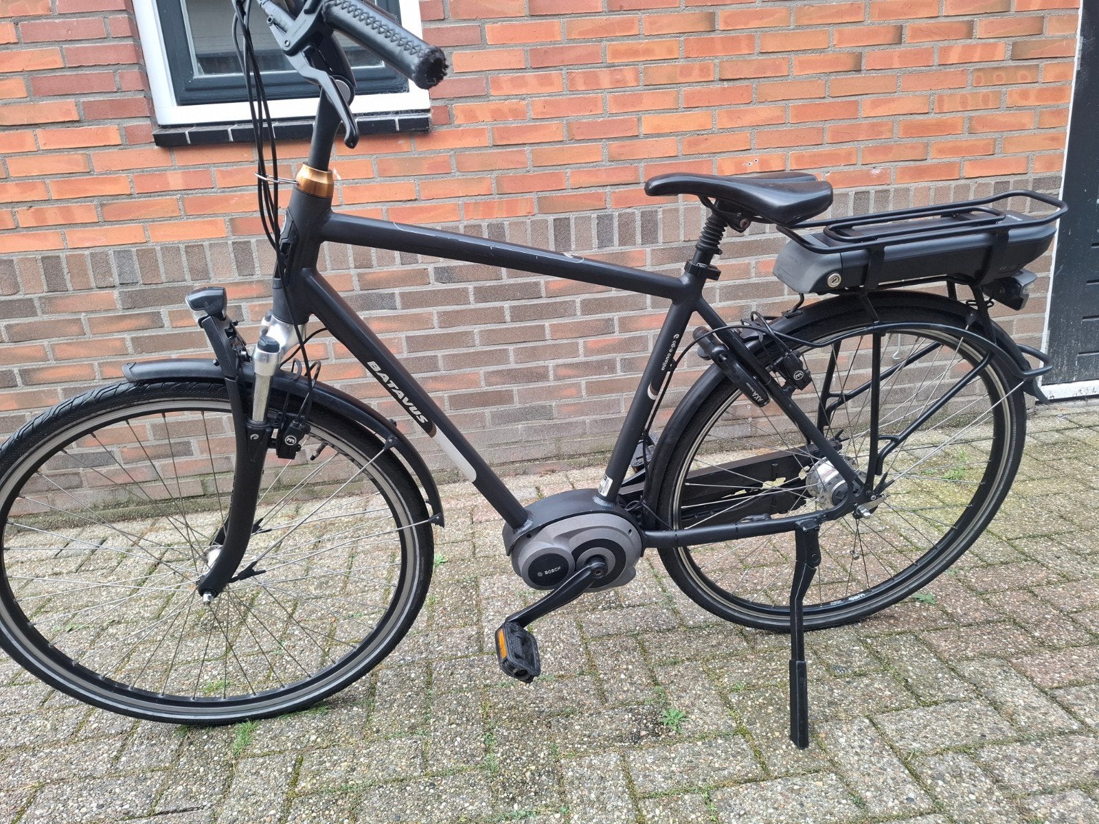 Batavus Milano E-go met Bosch middrnmotor., Fietsen en Brommers, Ophalen, Gebruikt, Batavus, 51 tot 55 cm