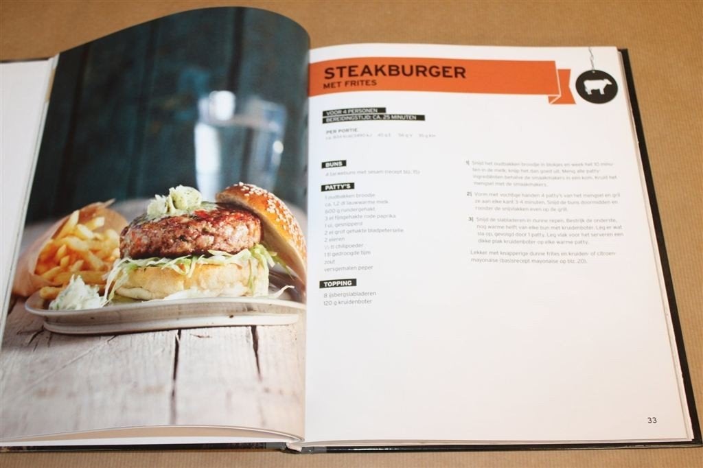 Het Ultieme Burgerboek — 46 Burgers Met & Zonder Vlees, Ophalen of Verzenden, Zo goed als nieuw, Nederland en België