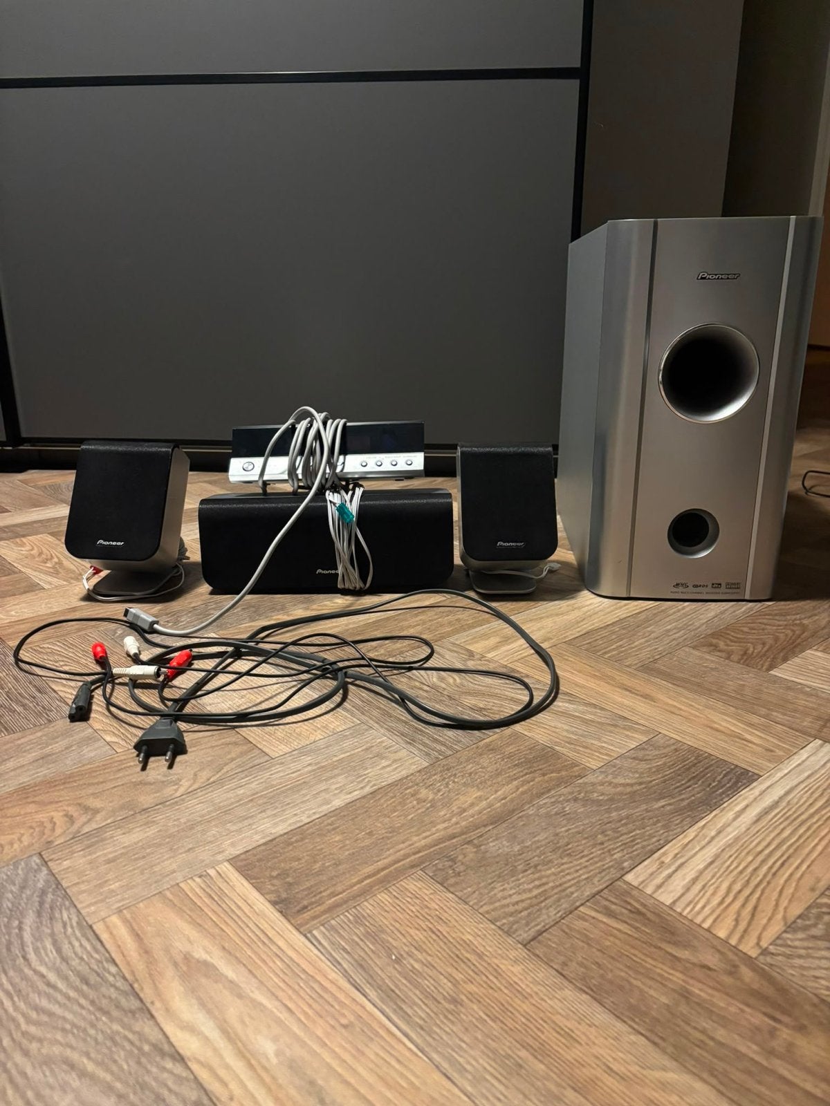 Pioneer 5.1  Set met Subwoofer en Satellieten, Audio, Tv en Foto, Gebruikt, Verzenden, 70 watt of meer, Pioneer