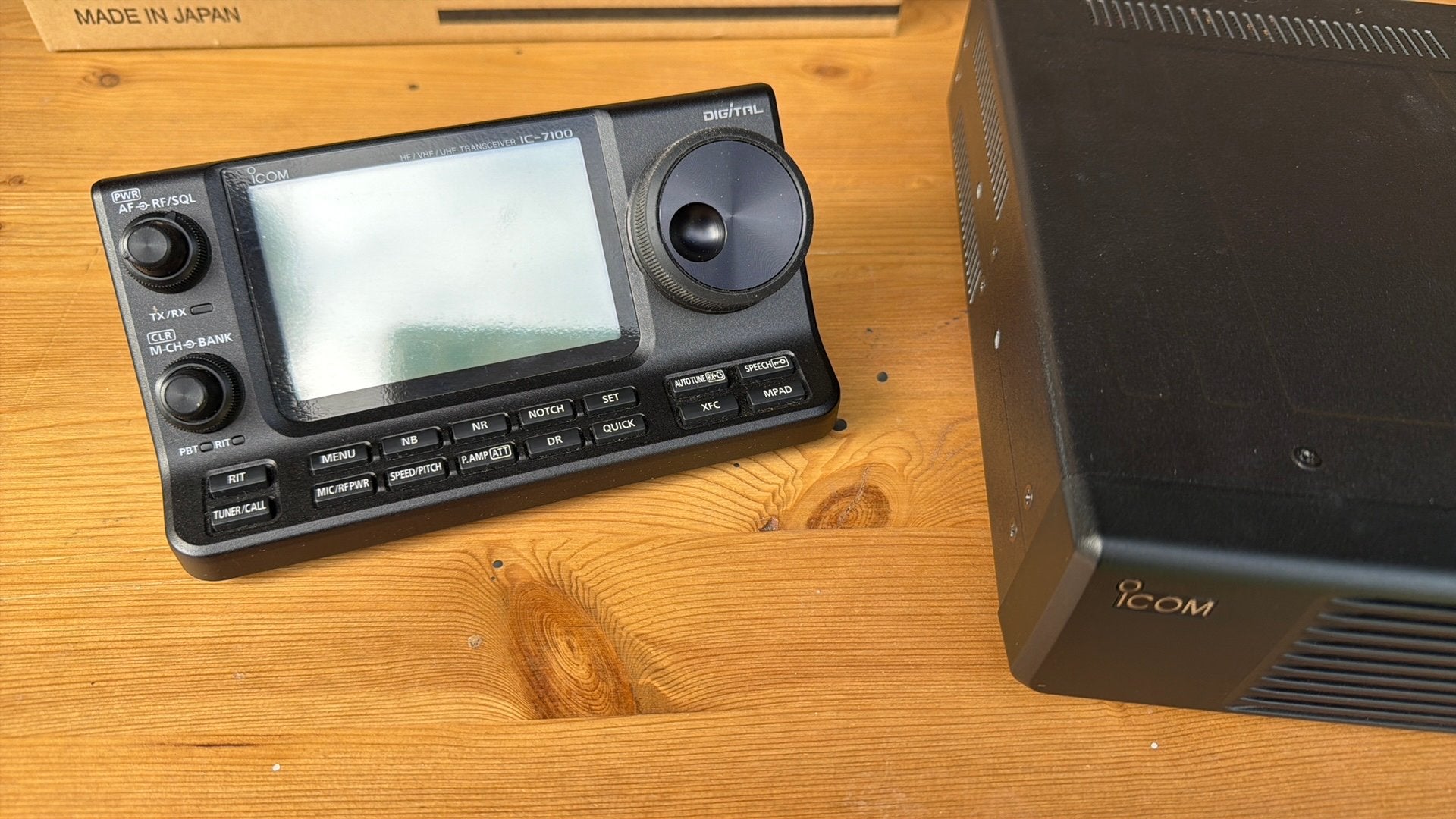 IC-7100 met RS-Ba1, Telecommunicatie, Ophalen of Verzenden, Zo goed als nieuw, Zender en Ontvanger