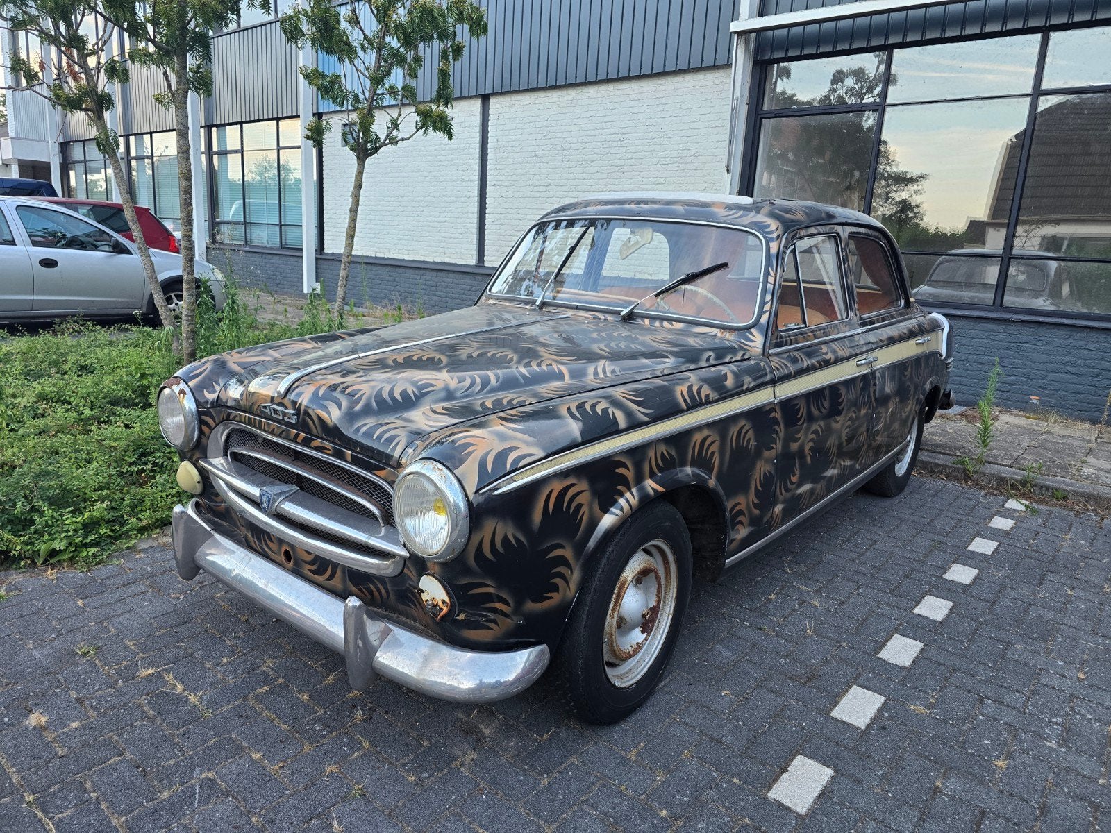 Peugeot 403 1.5 Oldtimer, Automaat, Zwart, Sedan, 1468 cc