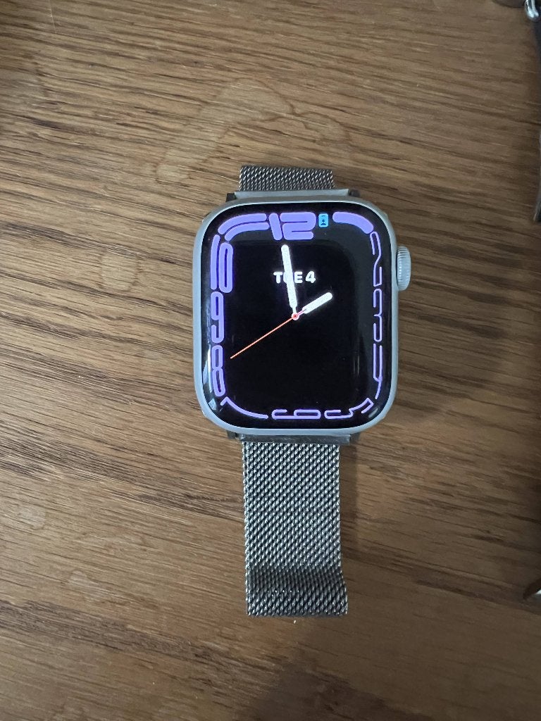 Apple Watch Series 8 41mm (GPS)  silver aluminium, Sieraden, Tassen en Uiterlijk, Smartwatches, Apple Watch ⌚️, IOS, Ophalen of Verzenden