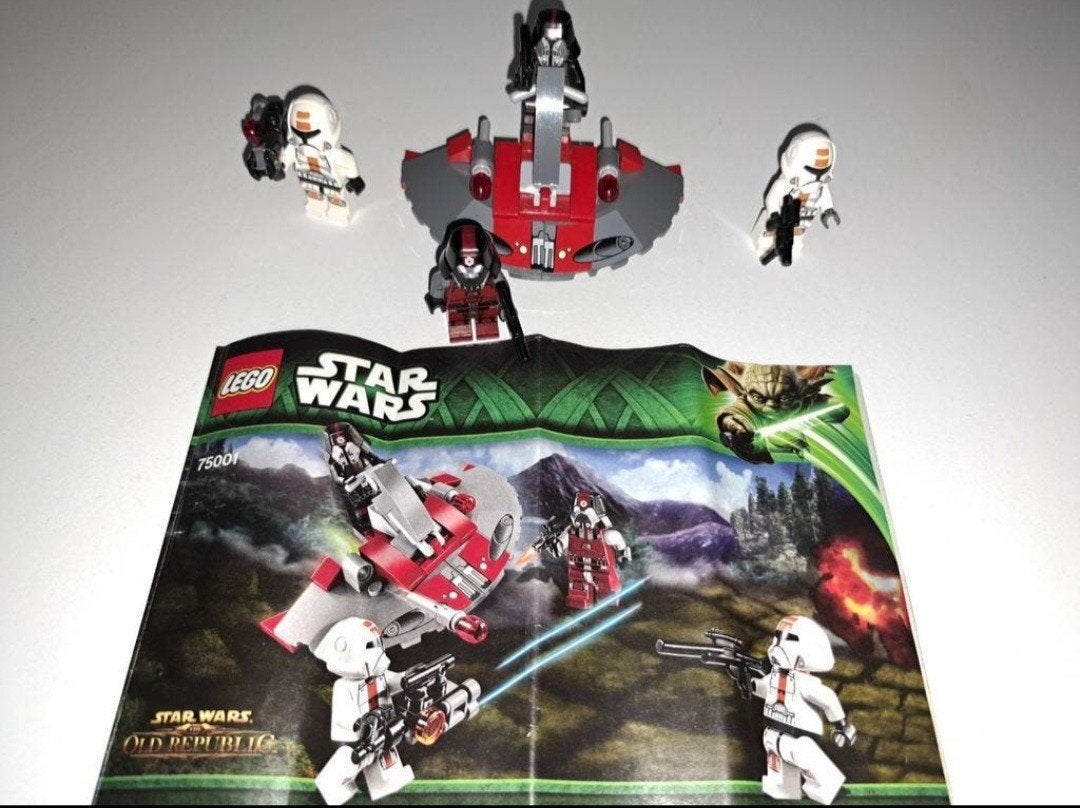 LEGO Star Wars 75001 Republic Troopers vs. Sith Troopers, Ophalen of Verzenden, Zo goed als nieuw
