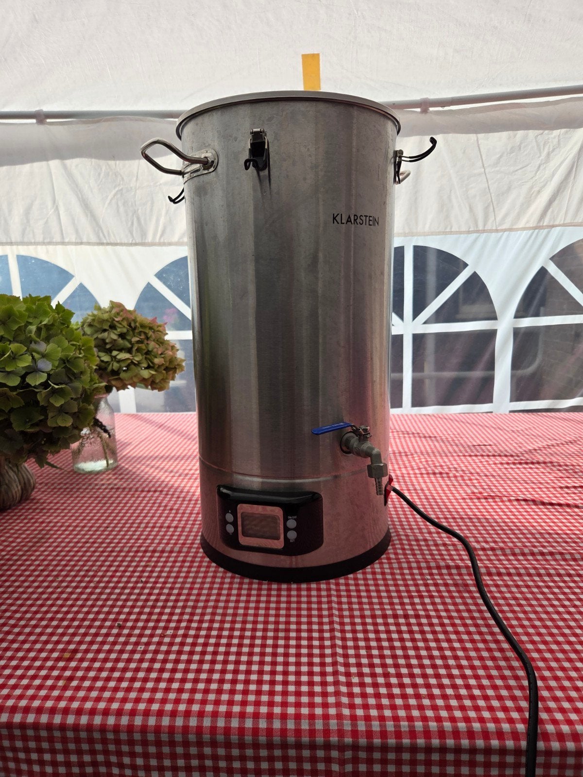 klarstein 3000 watt  brouw ketel/warmmaakketel, Zilver, Ophalen of Verzenden, Metaal, Overige merken