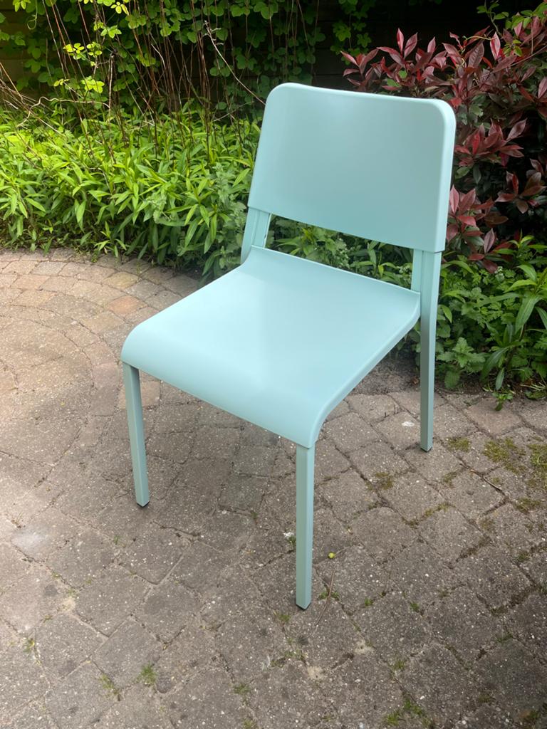 3 IKEA TEODORES stoelen, Kunststof, Overige kleuren, Drie, Ophalen of Verzenden