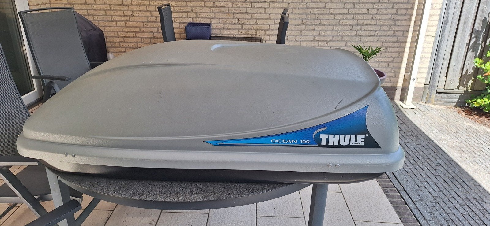 Thule Ocean 100 dakkoffer - Ruime en betrouwbare bagagebox, Auto diversen, Dakkoffers, Ophalen, Gebruikt